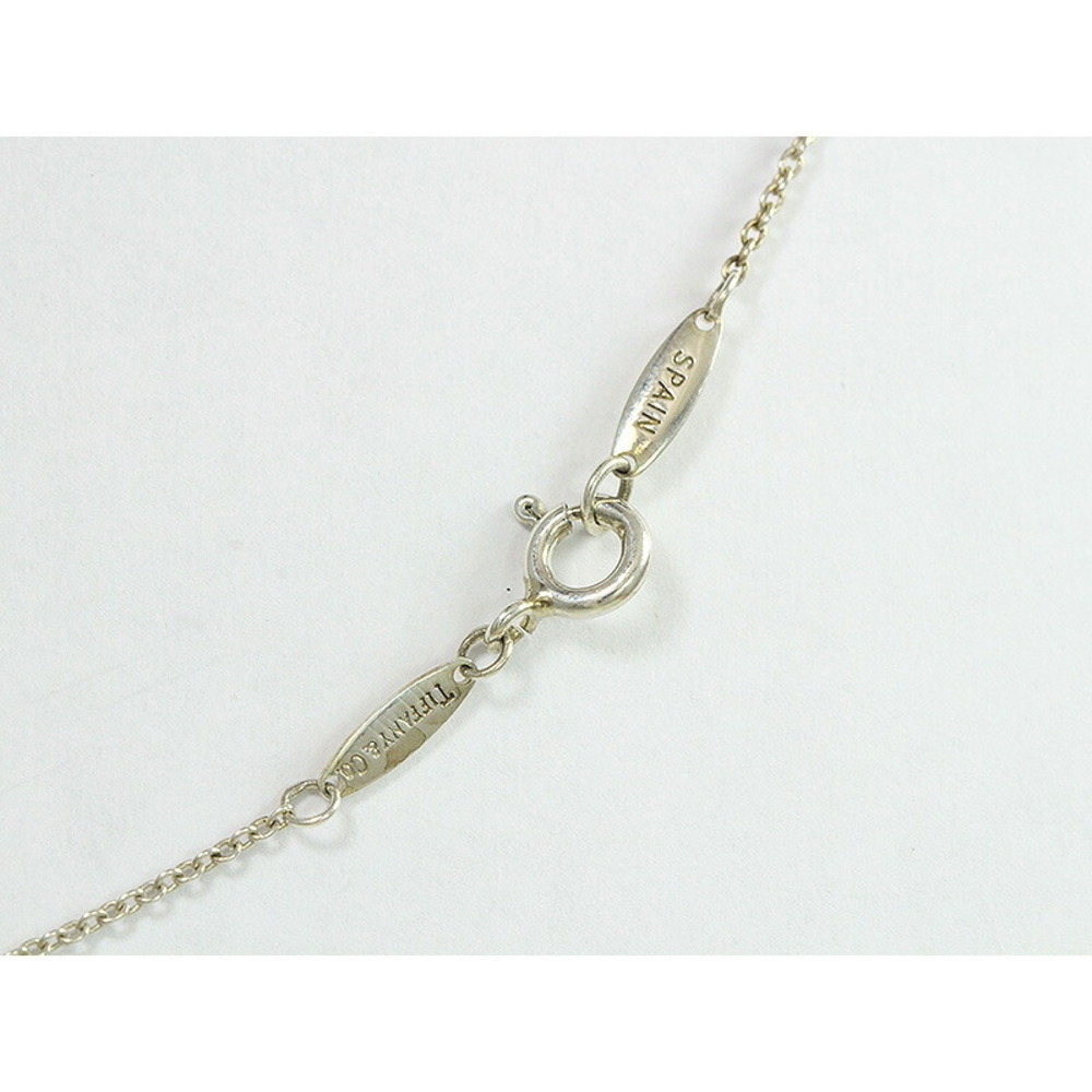 Tiffany Initial Necklace R Silver - Picture 4 of 5